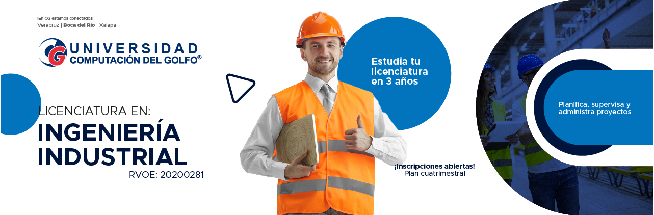 Universidad Computación del Golfo, Licenciatura en Ingeniería Industrial