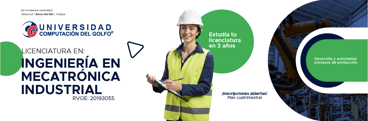 Universidad Computación del Golfo, Licenciatura en Mecatrónica Industrial