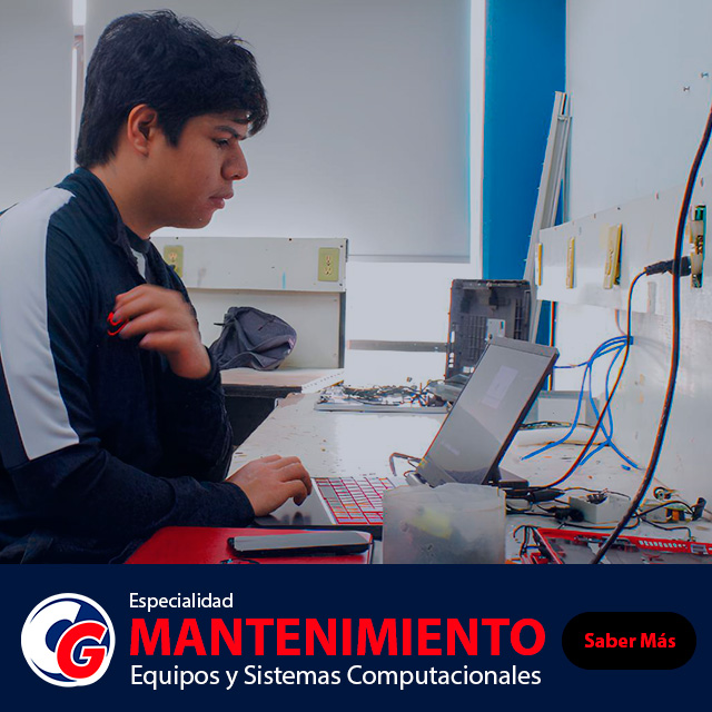 Especialidad de Mantenimiento de Equipos y Sistemas Computacionales en Computación del Golfo